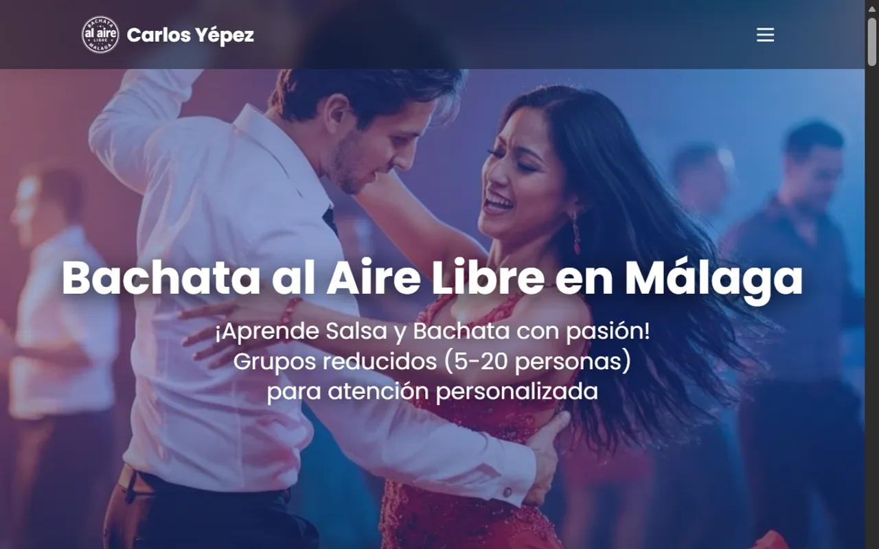 Bachata al Aire Libre — Clases de baile en Málaga
