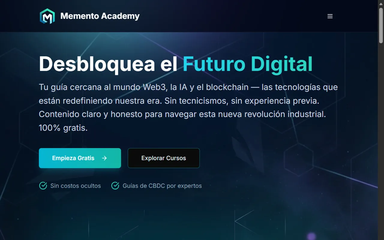 Memento Academy — Academia online